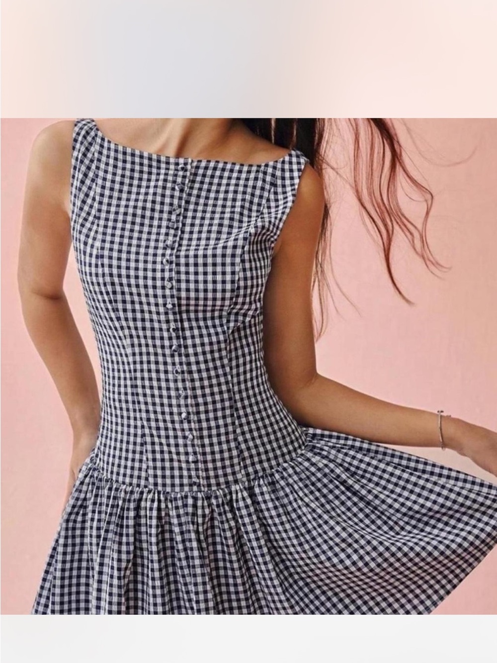 Wild Fable Classic Gingham Dress - Size Small
